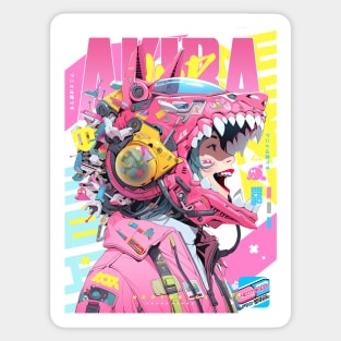 AKIBA DRIP - 🟡🩷🟡 ✦ WOLF TRIBE PRINCESS 2✦ 」 🟡🩷🟡 ANIME MANGA NEXTLVL ART Sticker